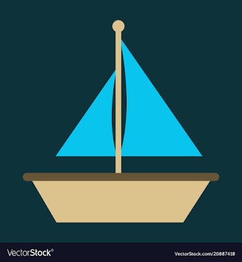 Ship icon flat pictogram on background symbol vector image