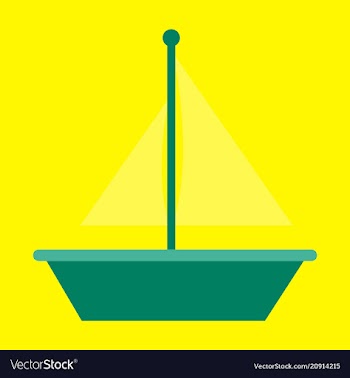 Ship icon flat pictogram on background symbol vector image