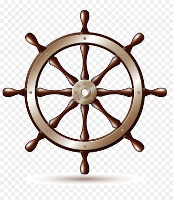 Ship's wheel Boat Clip art - Nautical themes 