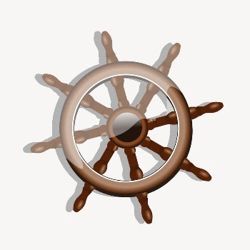 Ship steering wheel clipart, vehicle | Free Photo - rawpixel