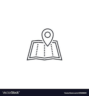shipping address creative icon from delivery