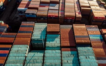 Shipping Containers As Seen From Above