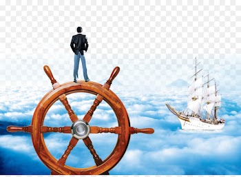 Ships wheel Steering wheel Boat - The direction of the target at the helm 