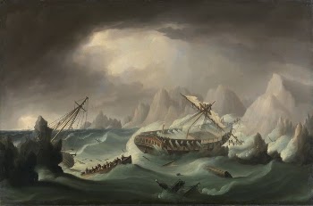 Shipwreck off a Rocky Coast | Free Photo - rawpixel