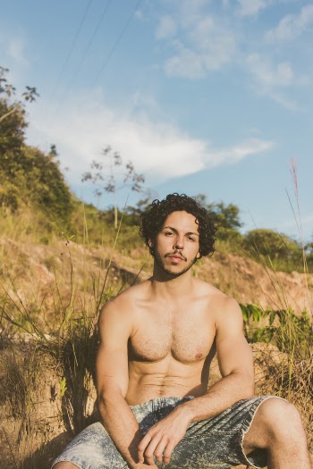 Shirtless Man