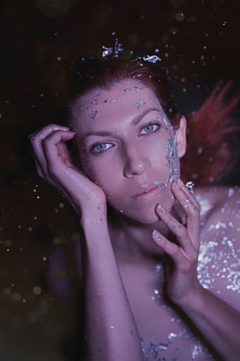 Shirtless Woman with Glitters · Free Stock Photo