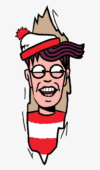 Shitpostbot - Here's Waldo PNG Image | Transparent PNG Free ...