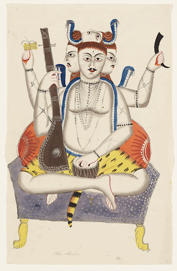 Shiva during 19th century painting | Free Photo - rawpixel