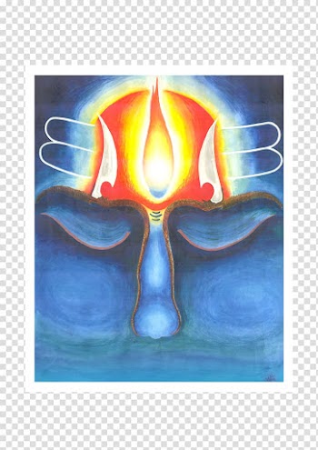 Shiva Watercolor painting Drawing Art, little girls worship to lord shiva transparent background PNG clipart