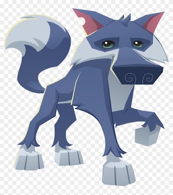 Shocking Wolf Clipart Animal Jam Pencil And In Color - Animal Jam