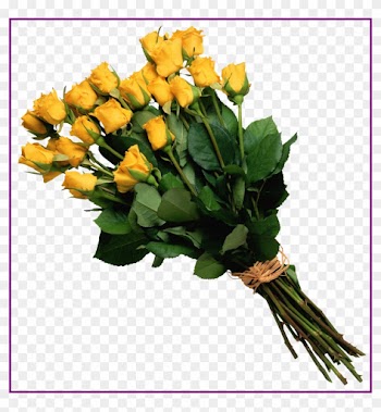Shocking Yellow Rose Bouquet Png Picture Arreglos Florales - Yellow Rose Bouquet Png