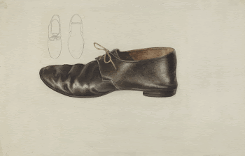 Shoe 1935&ndash;1942) by Lucille Chabot. | Free Photo - rawpixel