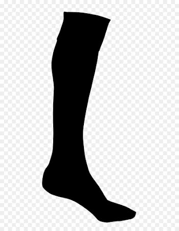 Shoe, Black White M, Human Leg, White, Black PNG