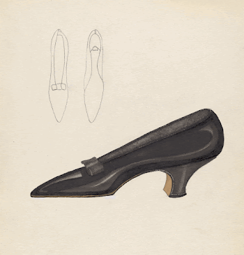Shoe (c. 1936) by Hedwig | Free Photo - rawpixel