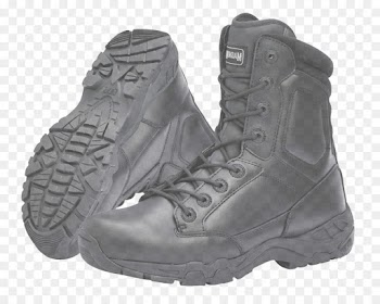 shoe footwear white black work boots