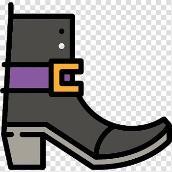 Shoe Halloween Scalable Graphics Icon, Cartoon Shoes transparent background PNG clipart
