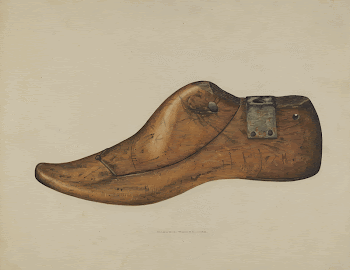 Shoe Last (c. 1938) by Harvey | Free Photo - rawpixel