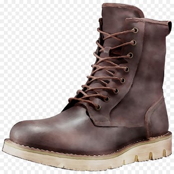 Shoe Leather Boot Walking -  