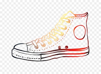 Shoe Pattern Walking Running Sneakers -  