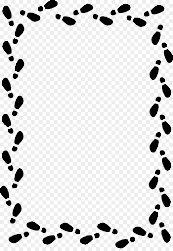 Shoe Sneakers Footprint Clip art - Golf Border Cliparts png ...