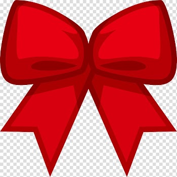 Shoelace knot Butterfly Ribbon , Beautiful red bow tie transparent background PNG clipart