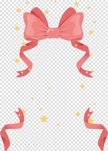 Shoelace knot Pink Ribbon, Pink bowknot ribbon transparent background PNG clipart