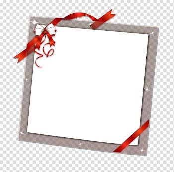 Shoelace knot Ribbon, Bow Border transparent background PNG clipart