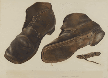 Shoes (c. 1940) by Albert | Free Photo - rawpixel