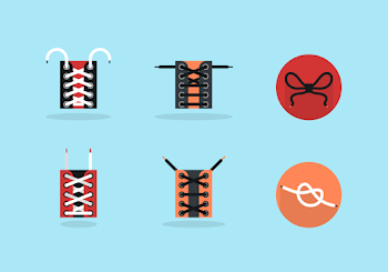 Shoestring Free Vector Icon Pack
