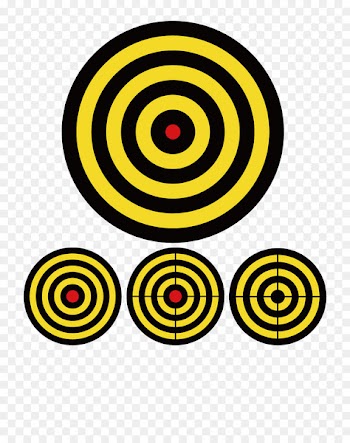 Shooting target Bullseye Target market - Cartoon gun target 
