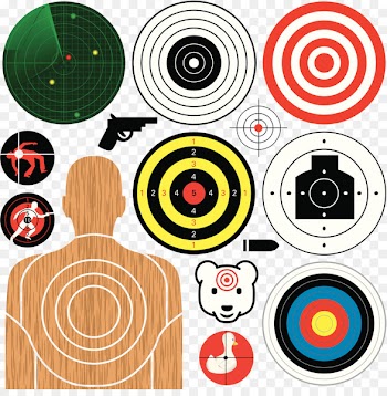 Shooting target Target Corporation Illustration - Pistol target 