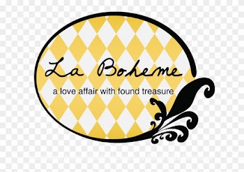 Shop La Boheme - Round Border Clip Art