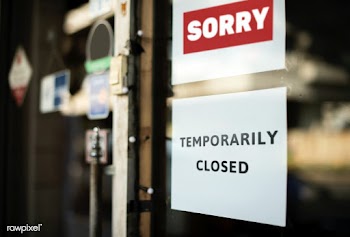 Shop temporarily closed sign during coronavirus pandemic | Free  photo - 2296019