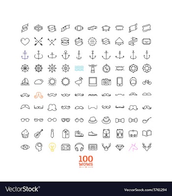 Shopping and retail icons vector image