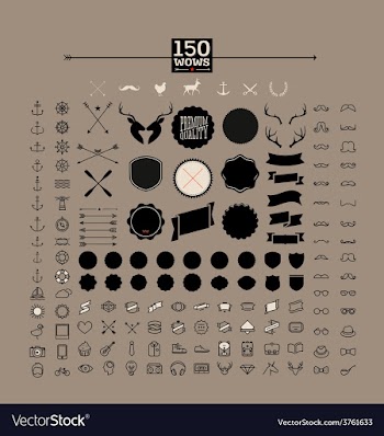 Shopping and retail icons vector image