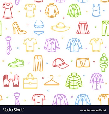  					Shopping Background vector image														