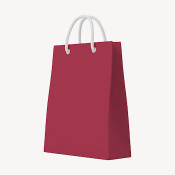 Shopping bag, 3D rendering design | Free Photo - rawpixel