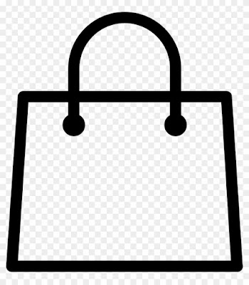 Shopping Bag Comments - White Shopping Bag Icon Png