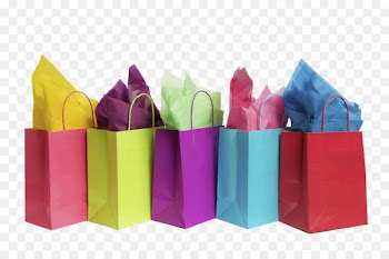 Shopping bag Gift Paper - Color shopping bag 