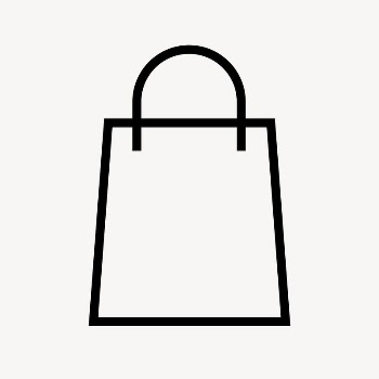 Shopping bag icon, line art | Free Icons - rawpixel
