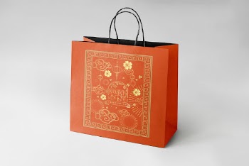 Shopping bag mockup, Chinese New | Free PSD Mockup - rawpixel