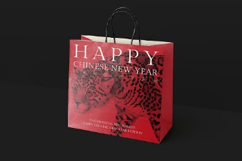Shopping bag mockup, Chinese New | Free PSD Mockup - rawpixel