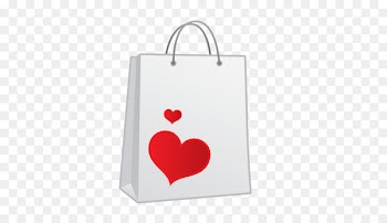 Shopping Bags & Trolleys Heart Computer Icons - Heart Shopping Bag Icon 