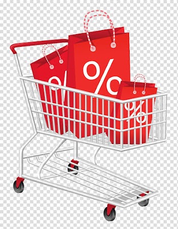 Shopping cart Black Friday , shopping transparent background PNG clipart