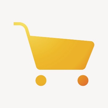 Shopping cart icon, gradient design | Free Icons - rawpixel