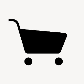Shopping cart icon, simple flat | Free Icons - rawpixel