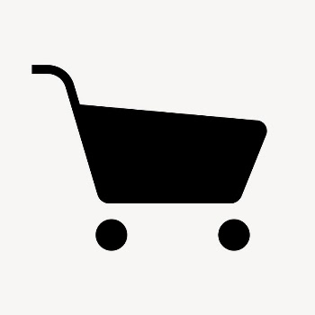 Shopping cart icon, simple flat | Free Icons - rawpixel