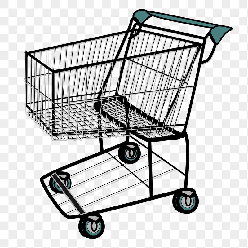 Shopping cart png sticker, transparent | Free PNG - rawpixel