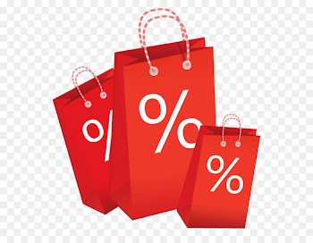 Shopping cart Sales Clip art - Shoping Bag with Discount Tag PNG Image 