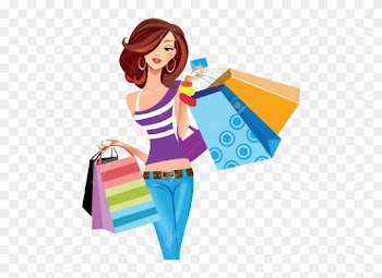 Shopping Girl Clipart